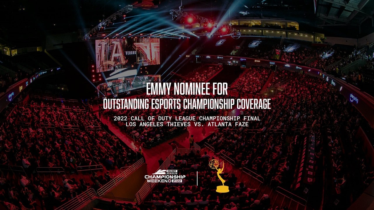 Banner de nomeação para o Sports Emmy 