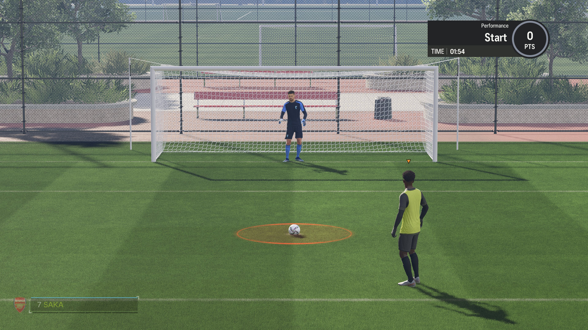 EA Sports FC 24 Taking Penalties