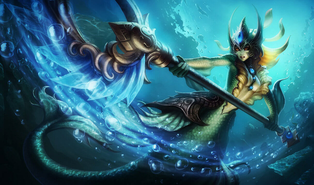 Nami - water support champ in lol
