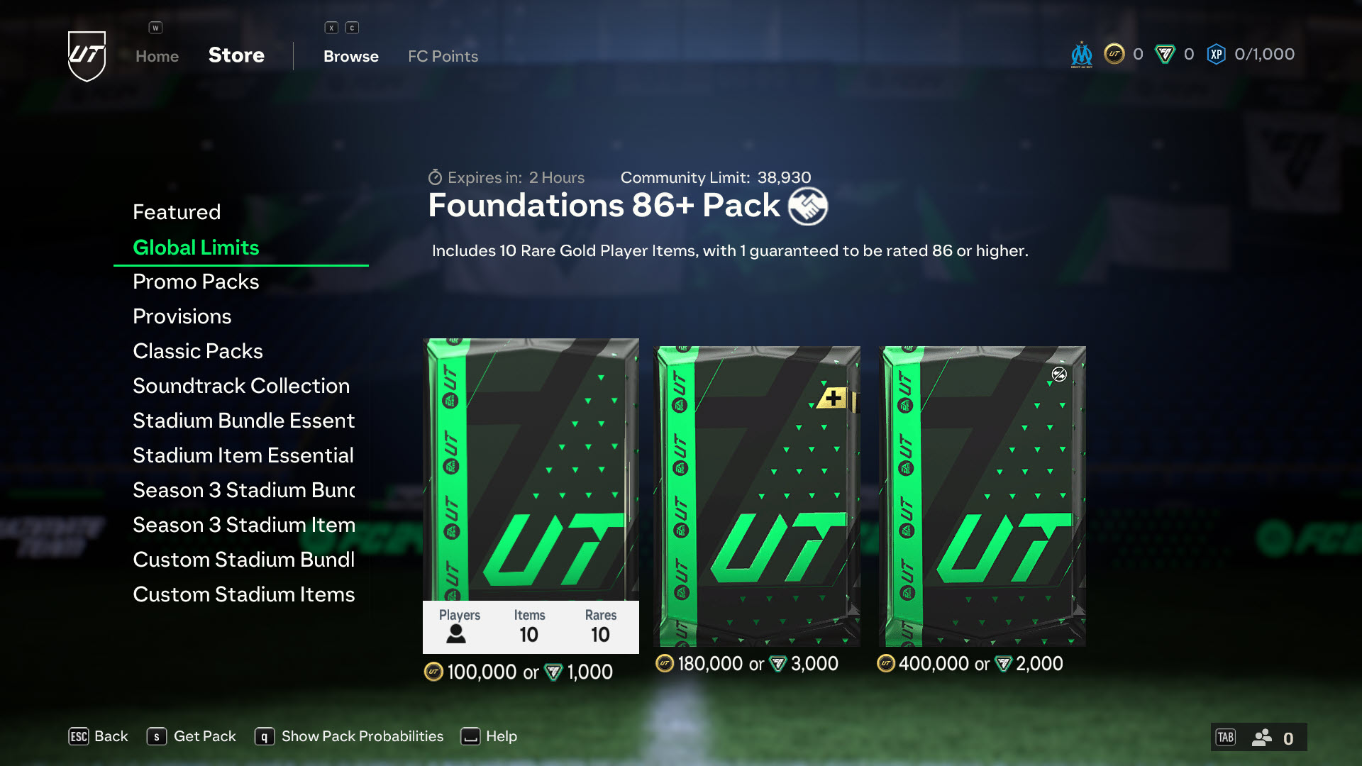 Player Packs in EA Sports FC 24
