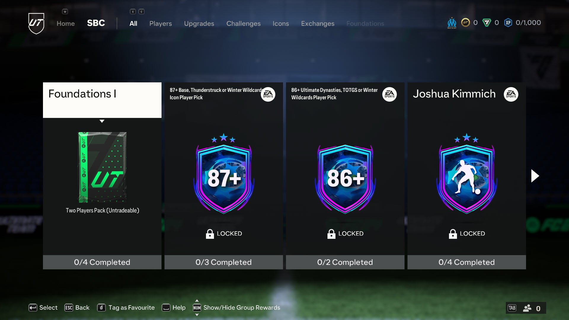 Using Squad Building Challenges (SBCs) in Ea Sports FC 24