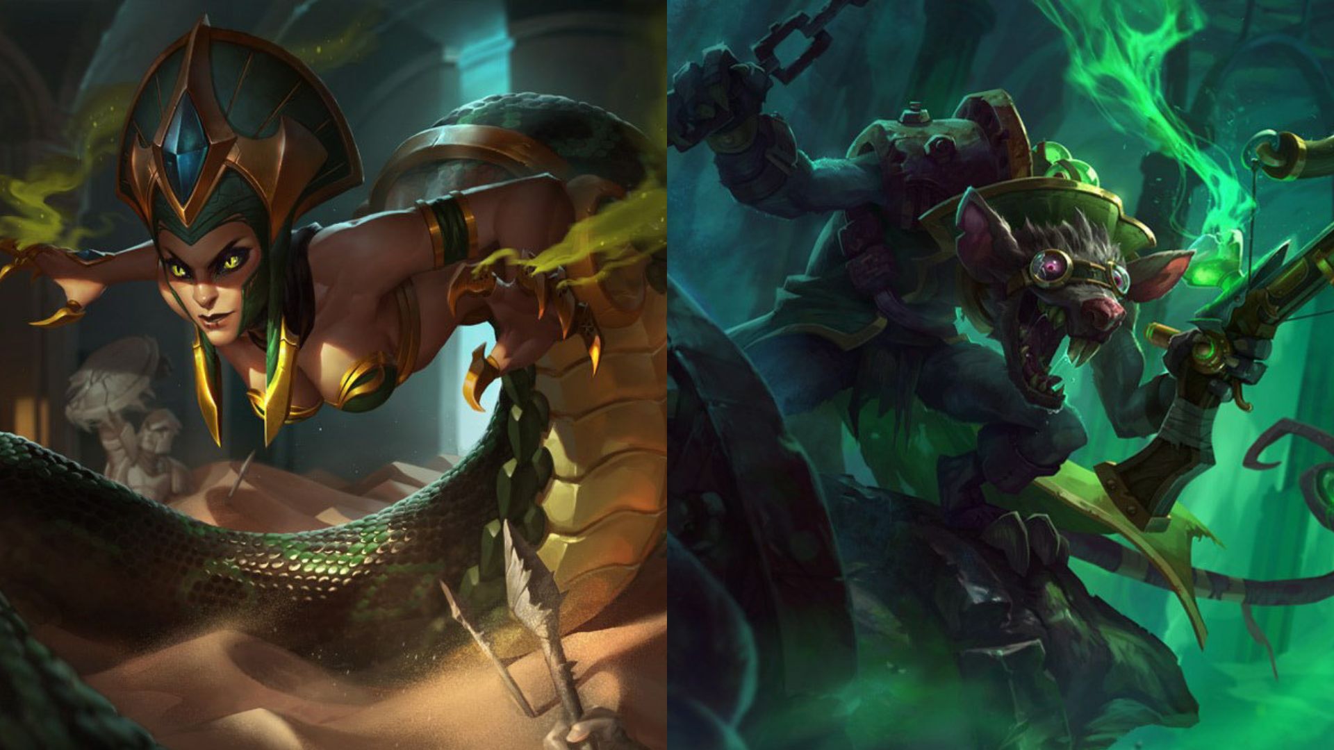 Cassiopeia and Twitch Mid Lane and Jungle Champion Pairs in LoL