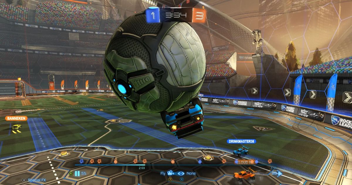 Rocket League Trapping