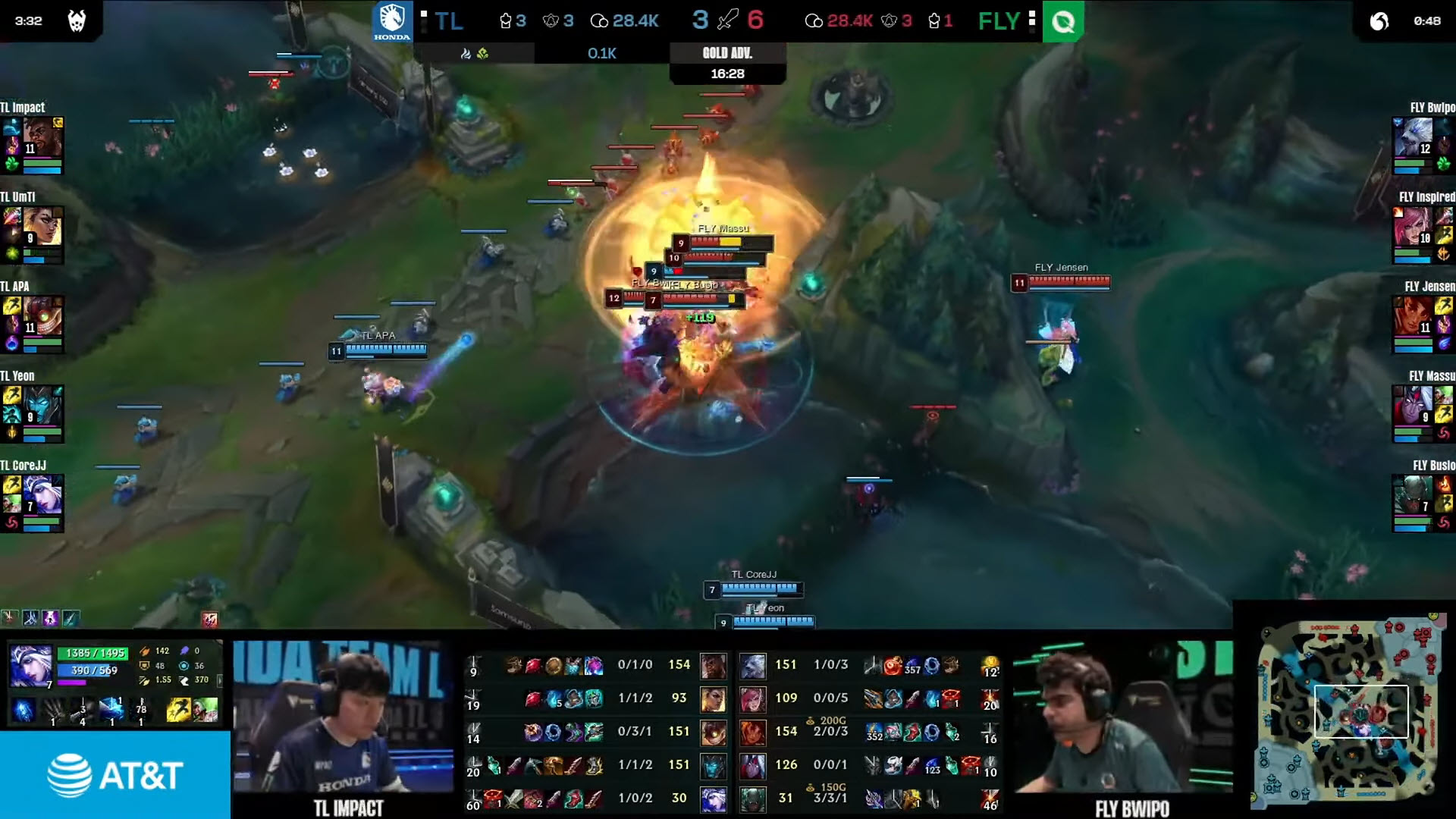 TL vs FLY Game 4 LCS Spring Playoffs Round 1 2024