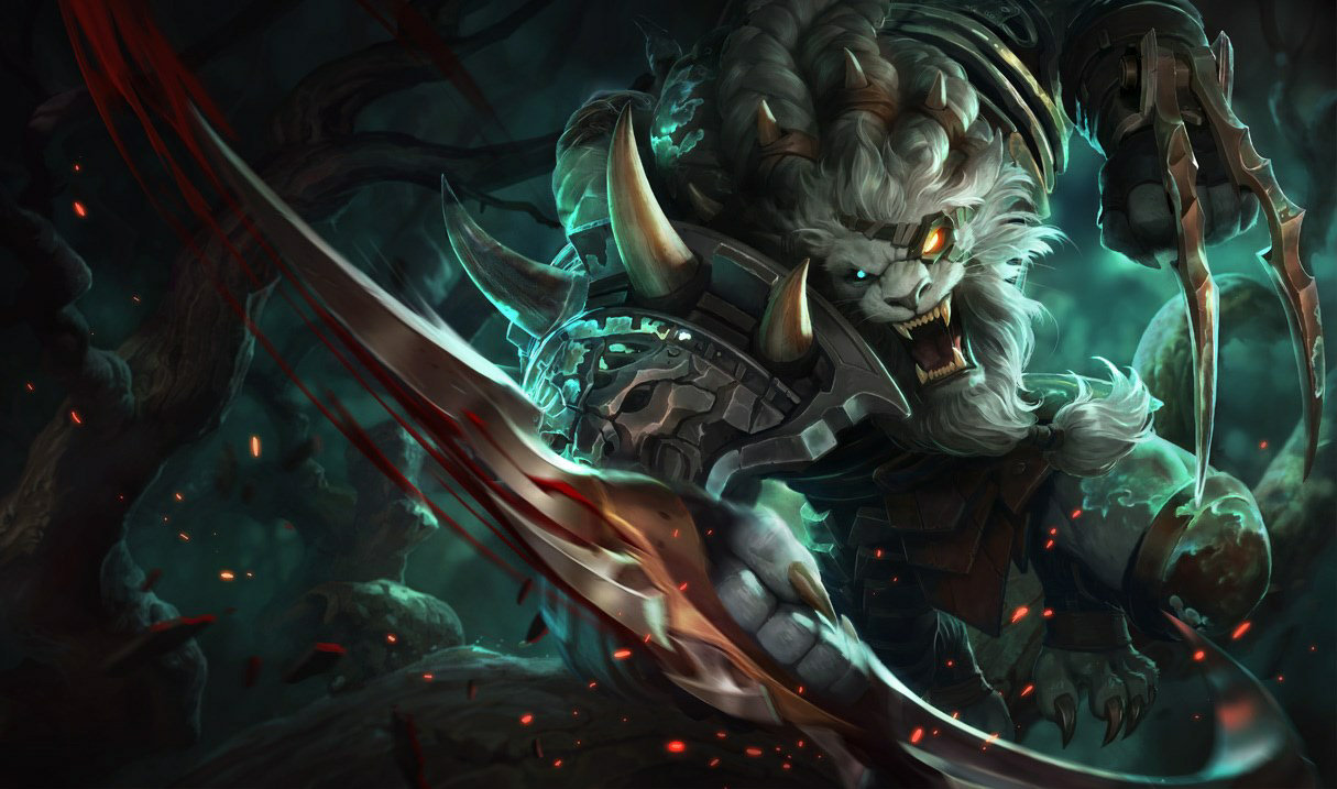 Rengar in League of Legends - Least Played Champions in Top Lane in LoL
