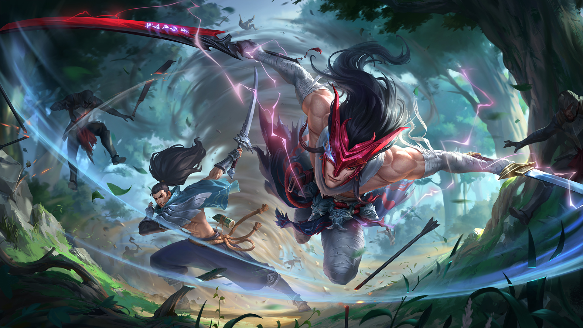 Yasuo and Yone in League of Legends and Wild Rift
